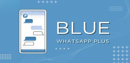 Icon Blue WhatsApp Plus APK 9.91