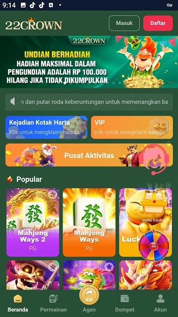 22crown apk