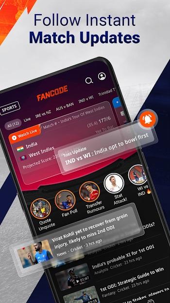 fancode latest version