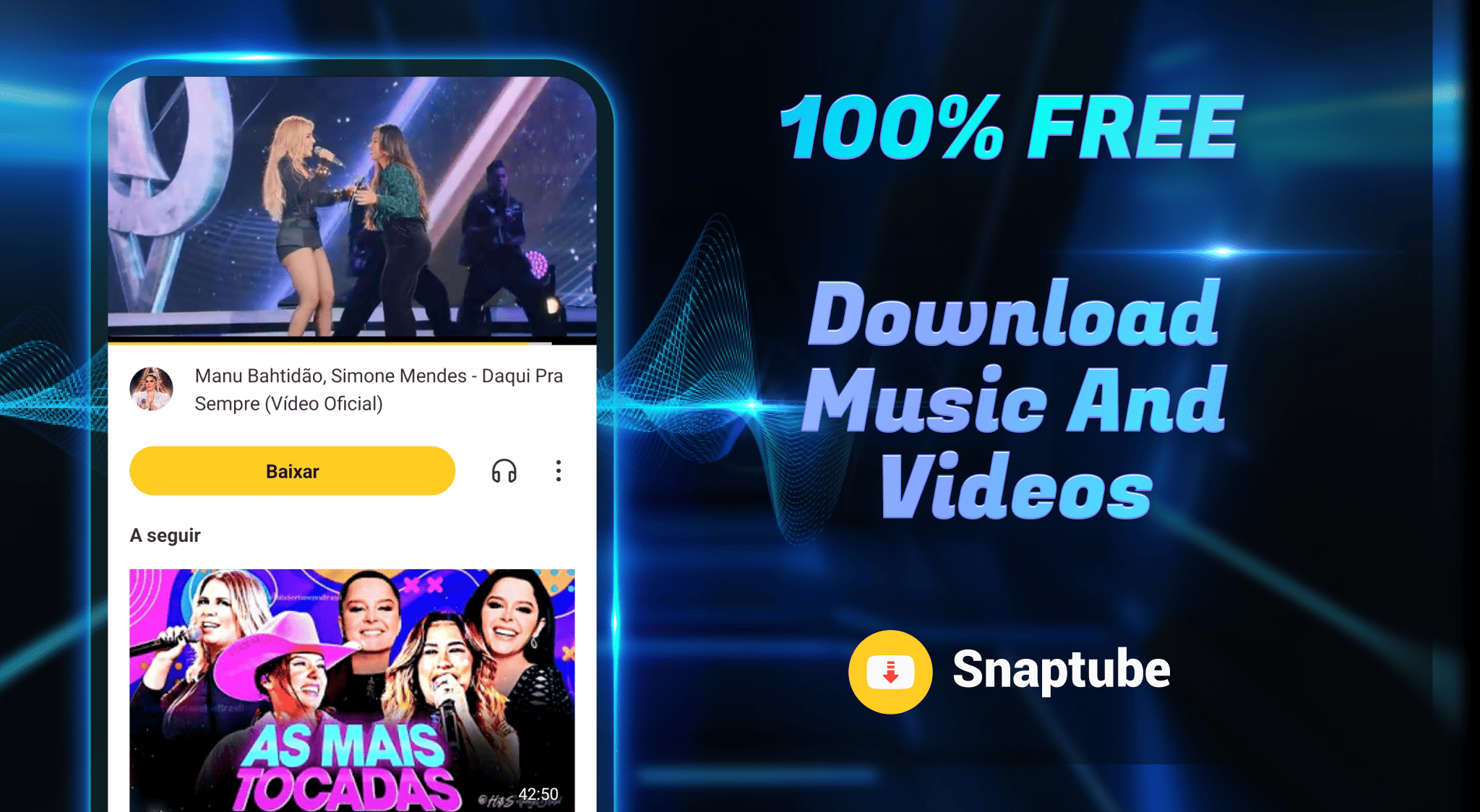 Icon Snaptube APK 7.63.0.76330710